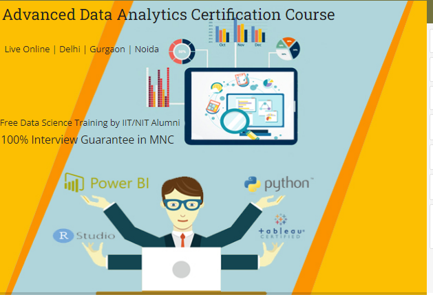 Data Analyst Course in Delhi,110027. Certification for “Business Analyst Course” in Delhi NCR. [ 100% Job in MNC] “New Year Offer 2025”, Free Demo, Excel, SQL, Power BI, Tableau, Alteryx, Python Data Science and ThoughtSpot Analytics, Analytics Training Center in Delhi NCR – SLA Consultants India