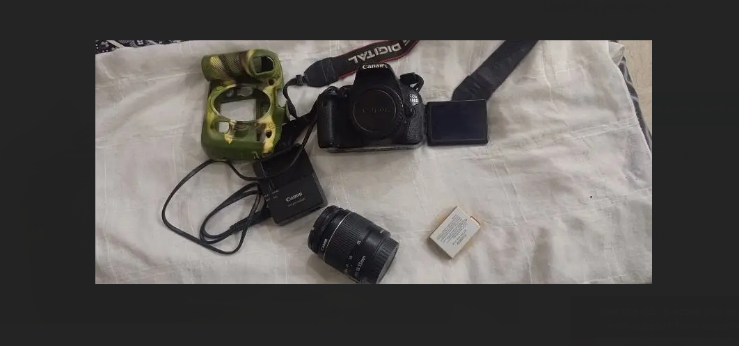 camera canon 600 d