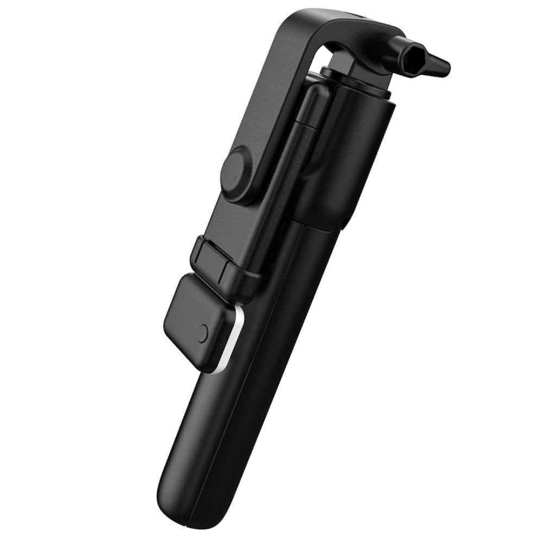 R1S Long Bluetooth Selfie Sticks With Remote And Selfie Light