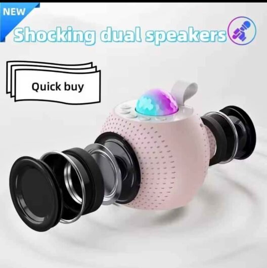 Wireless Bluetooth Speaker with Mic Rechargeable Box Pack