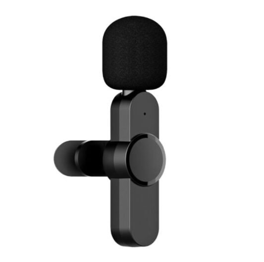 K8 Wireless Lavalier Microphone With Type-c Connector – Noise-canceling Clip-on Collar