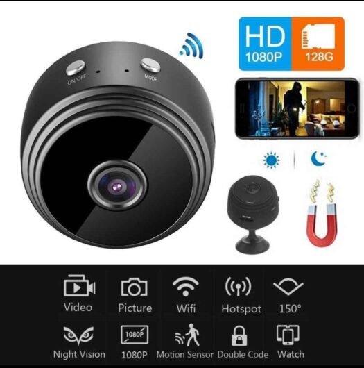 Mini wifi camera for security