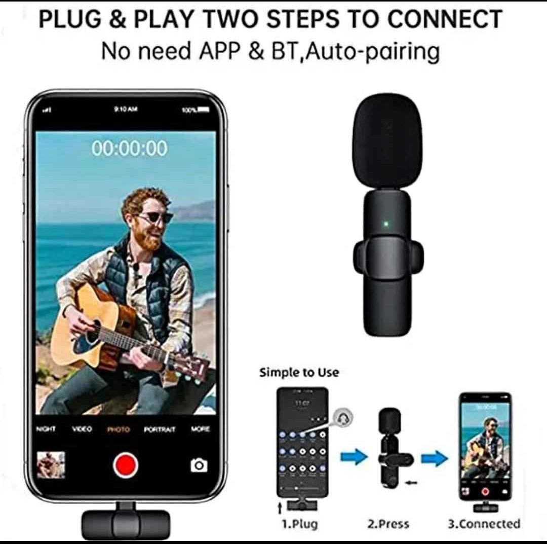 Wirless Mic / Bluetooth Mic / Wireless Mic for V Logging