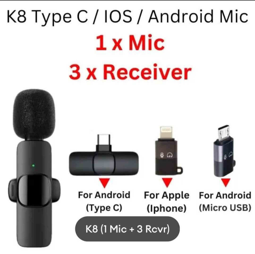 Wirless Mic / Bluetooth Mic / Wireless Mic for V Logging